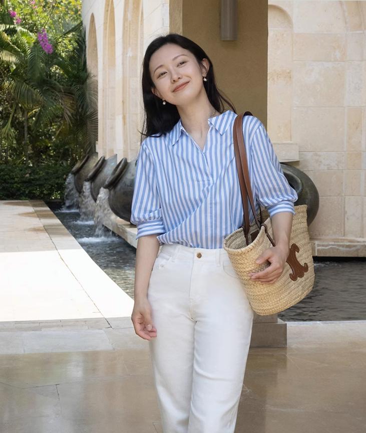 街拍穿搭休闲裤,街拍穿出来的衣服拥有潮流的气息