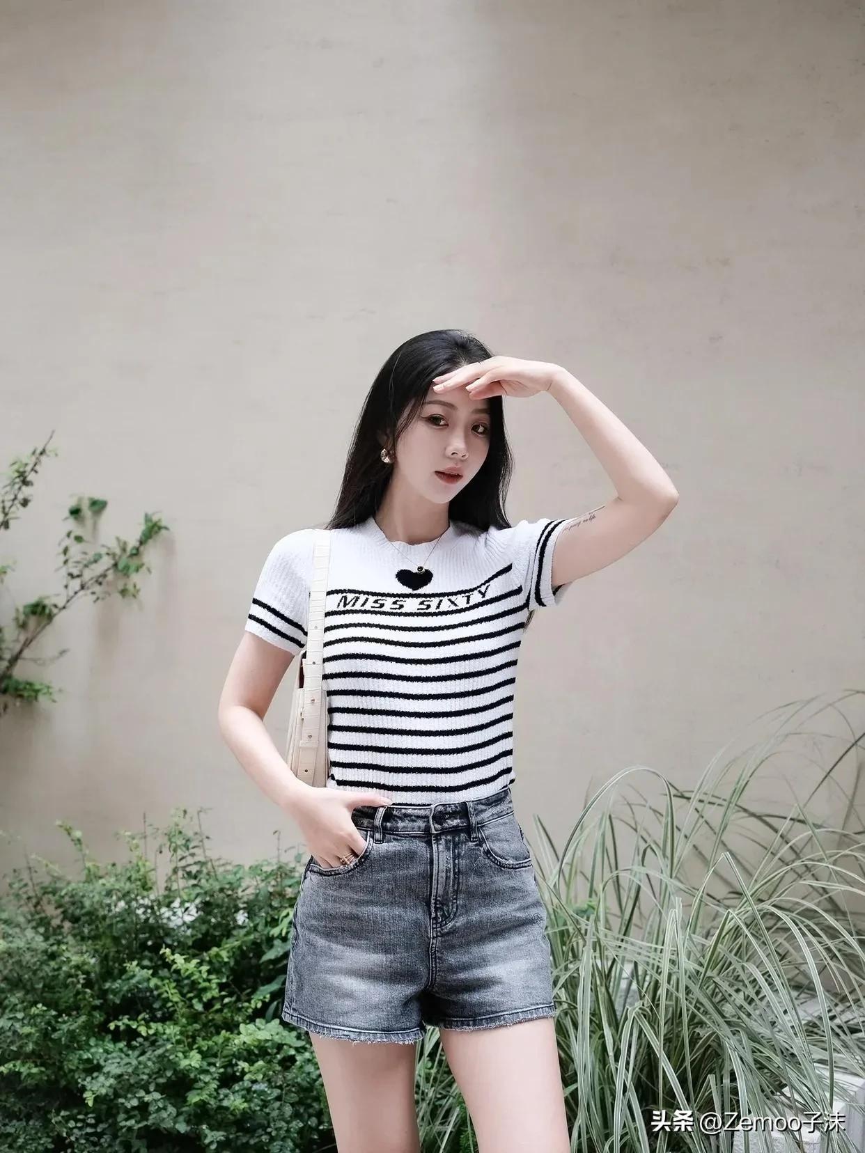 女士夏天穿衣服搭配图片,夏季穿衣服搭配女士