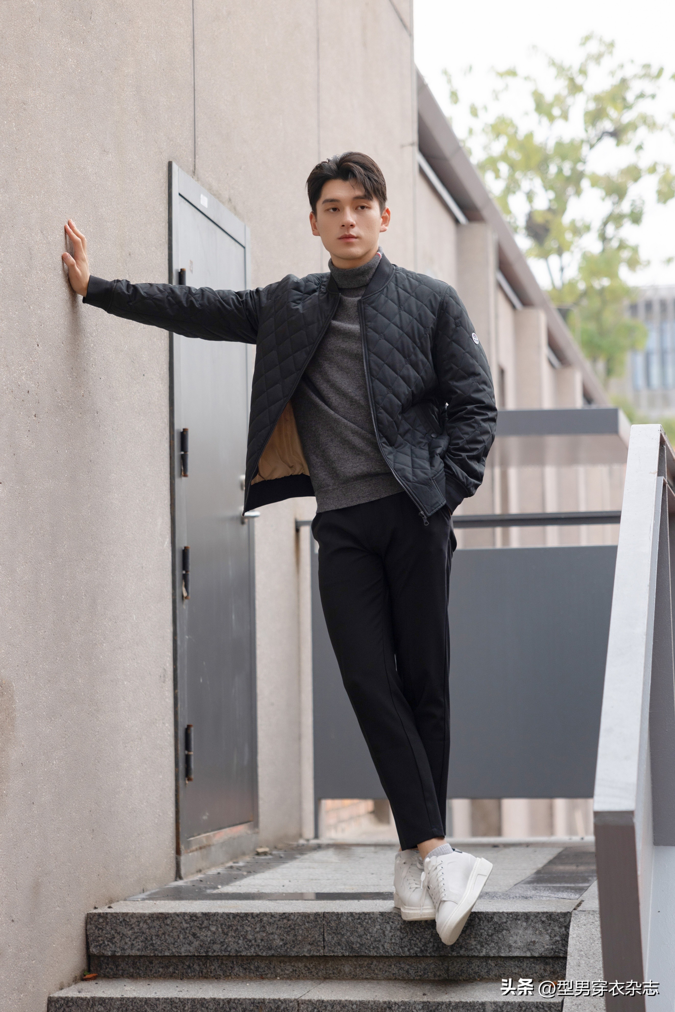 春季型男穿搭又潮又帅,冬季时尚型男怎么穿