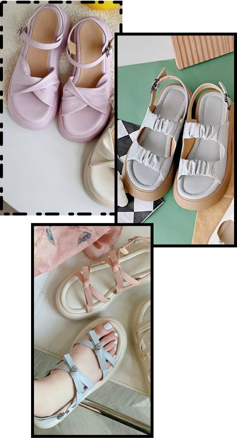 宽胖脚显瘦的凉鞋,拼多多凉鞋店铺推荐学生党