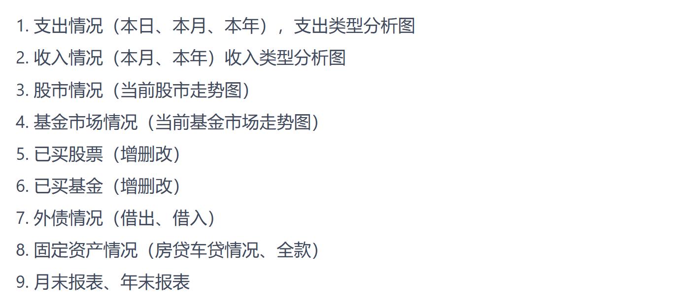 家庭理财管理系统,家庭理财财务软件