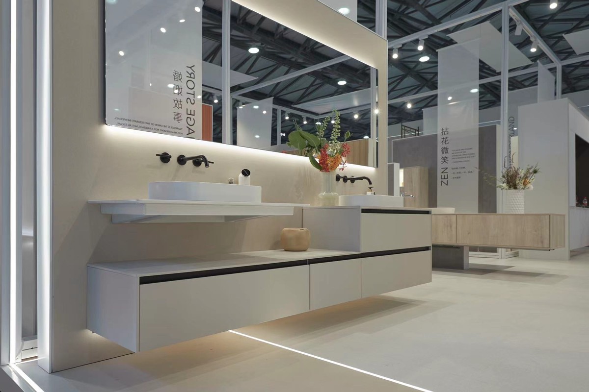 家居空间的n种方式德国柏丽携10大系列定制浴柜亮相2023上海KBC