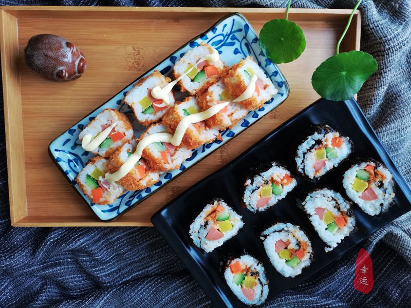 自制寿司的做法和材料有哪些,如何制作寿司不用任何工具