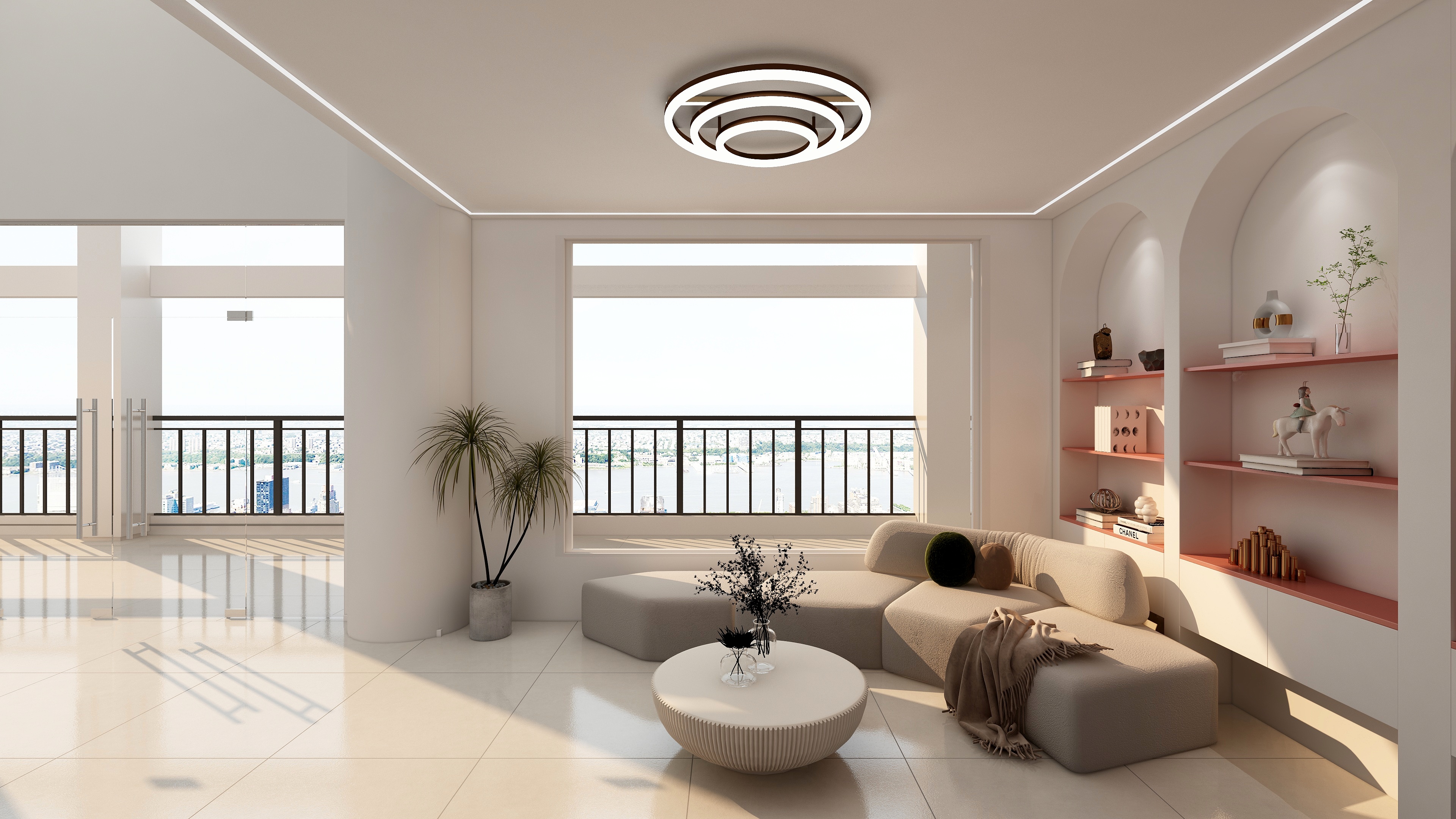 300平文化课教育培训班装修效果图,300平培训班装修设计