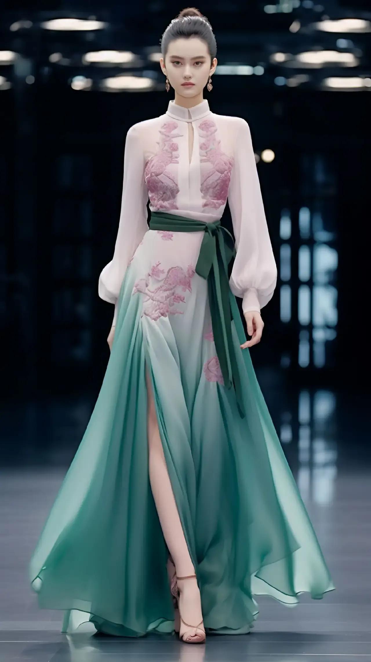 身材曼妙气质高贵,身材苗条气质优雅韵味十足