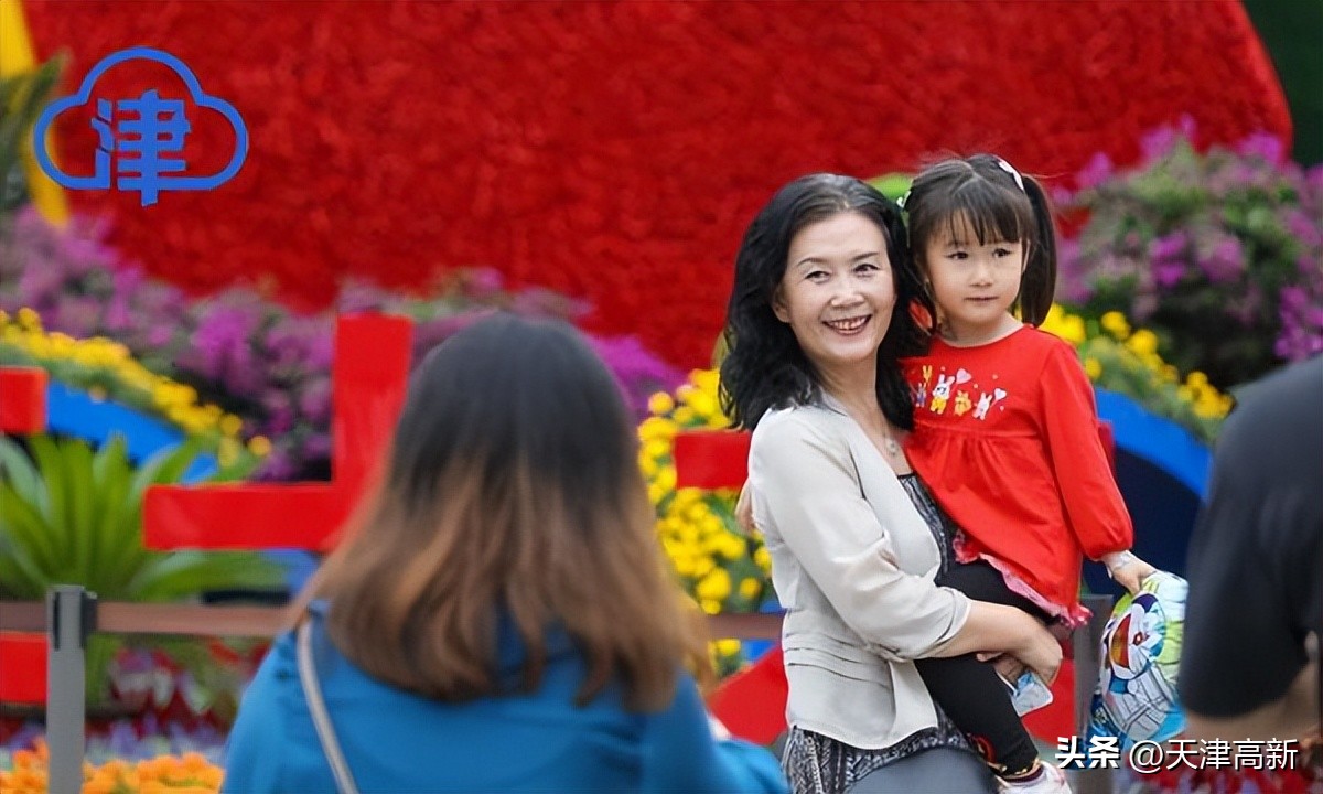 鲜花朵朵祝福祖国天津这些公园逛起来简直太美啦