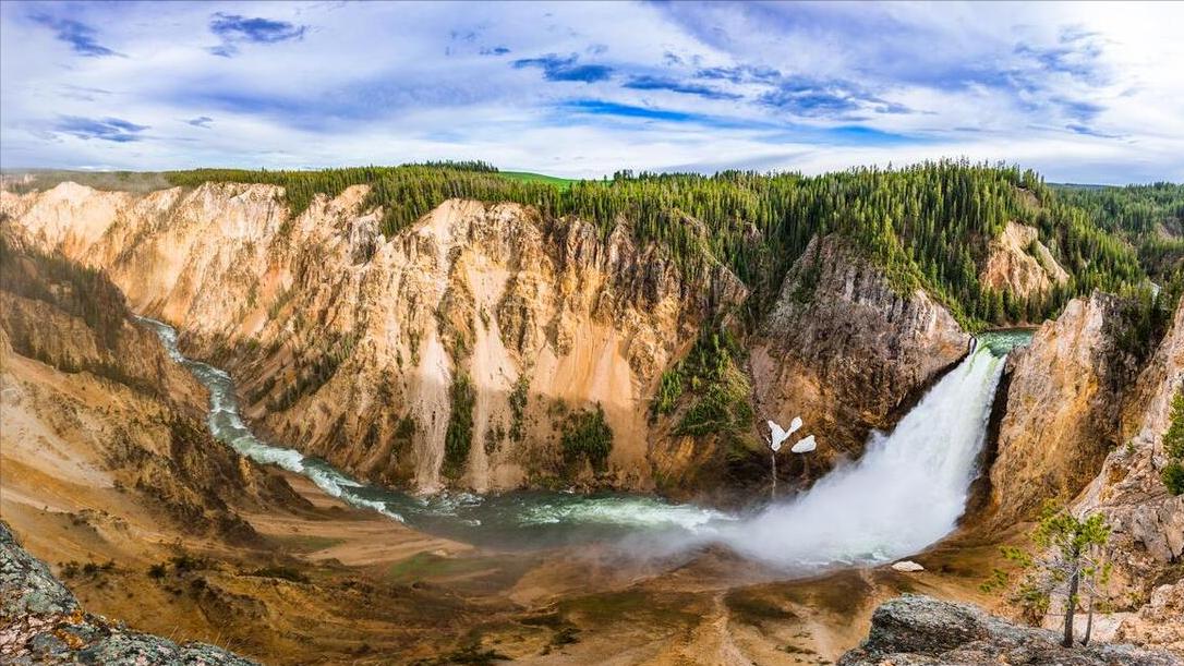 全球最美的100国家公园,黄石国家公园最美的地方