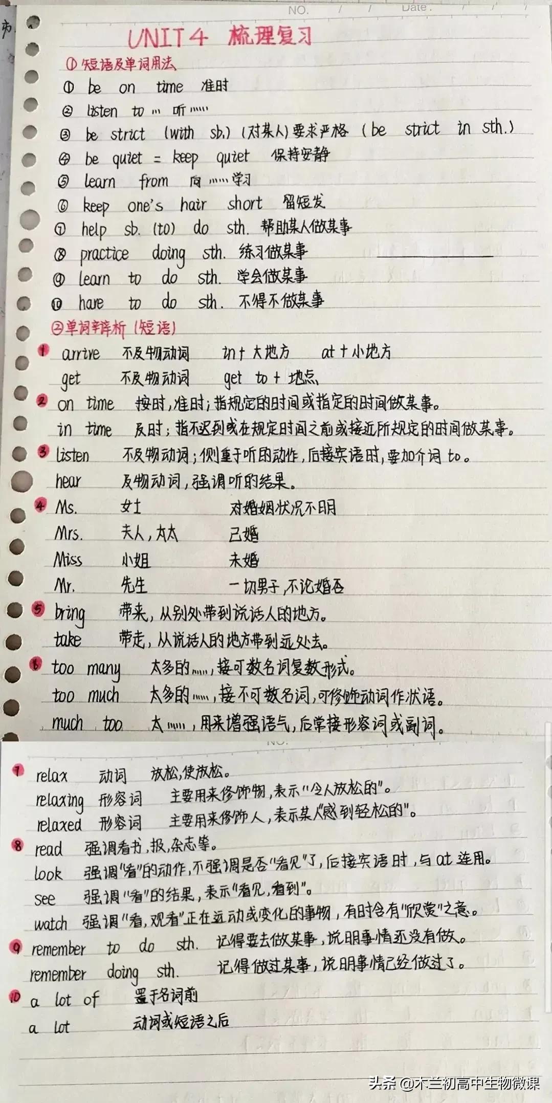 七年级下册英语知识总结导图,七年级下册英语译林版u5课文讲解