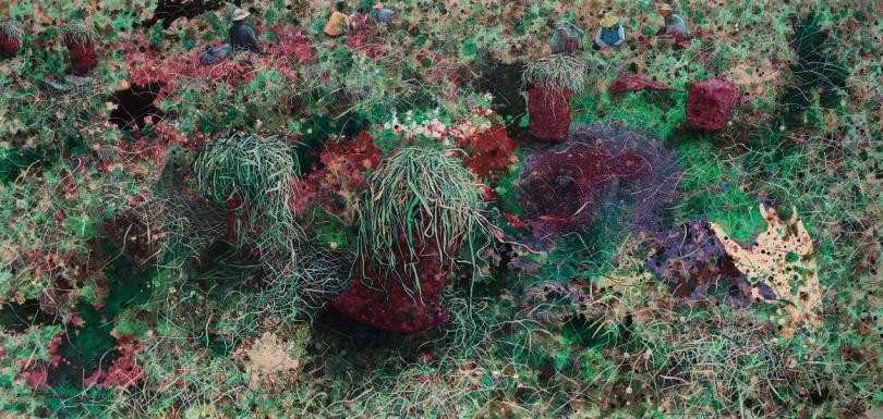 风景后期水墨,风景后期前后对比