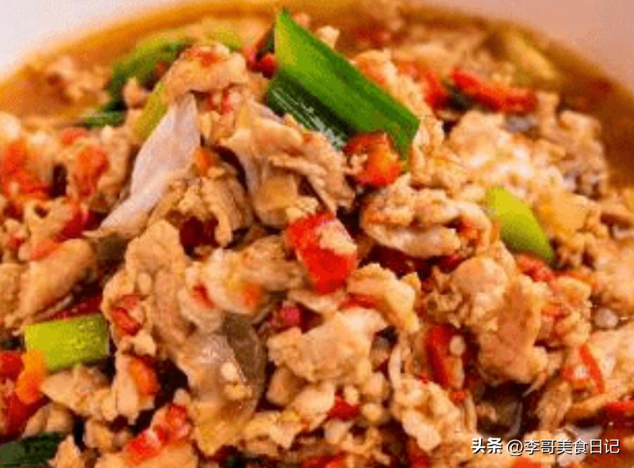 青红辣椒汆肉,湖南汆肉正宗做法
