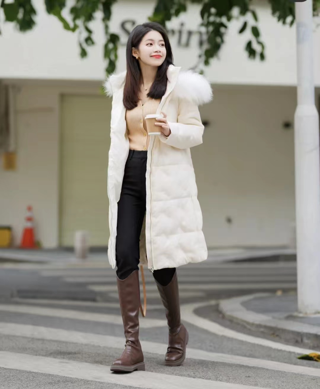 显高又显瘦的长筒靴,显瘦百搭又好看长筒宽靴