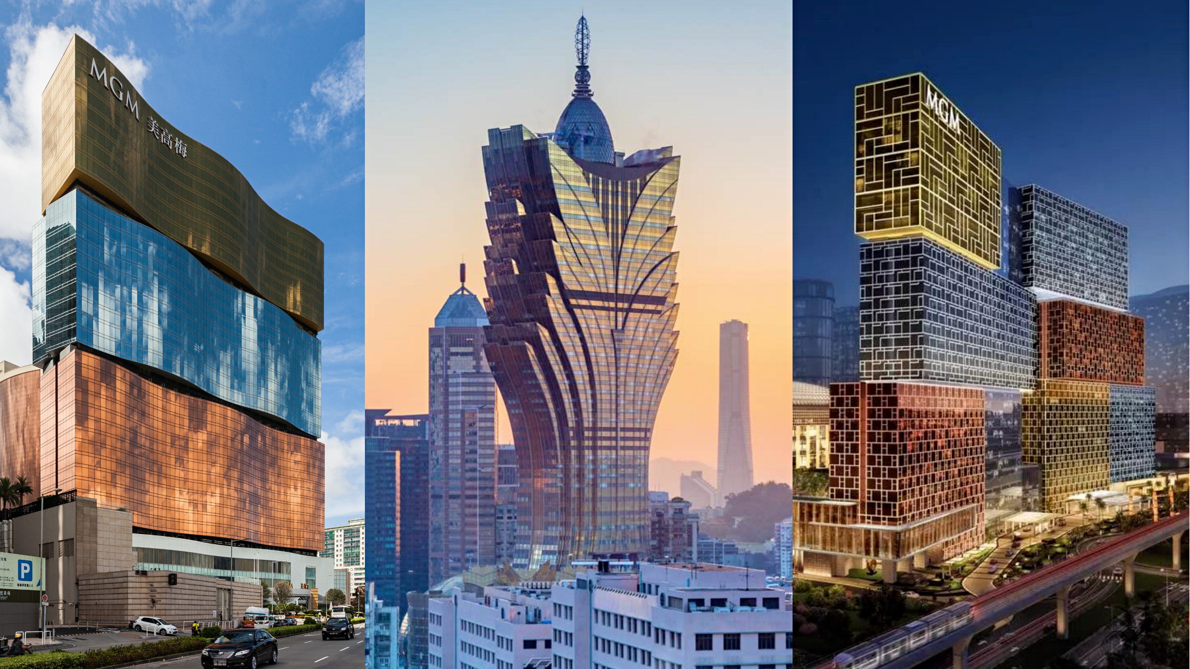 澳门五座极具特色的超高地标建筑,澳门地标建筑多高