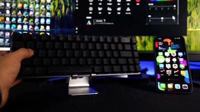 华硕rog夜魔机械键盘哪个轴好,rog魔导士键盘怎么按一下就有灯光