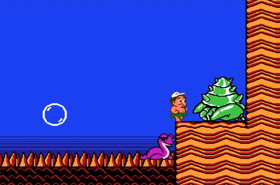 FC游戏《冒险岛》1234通关结局赏析,多少玩家被卡了整整三十年