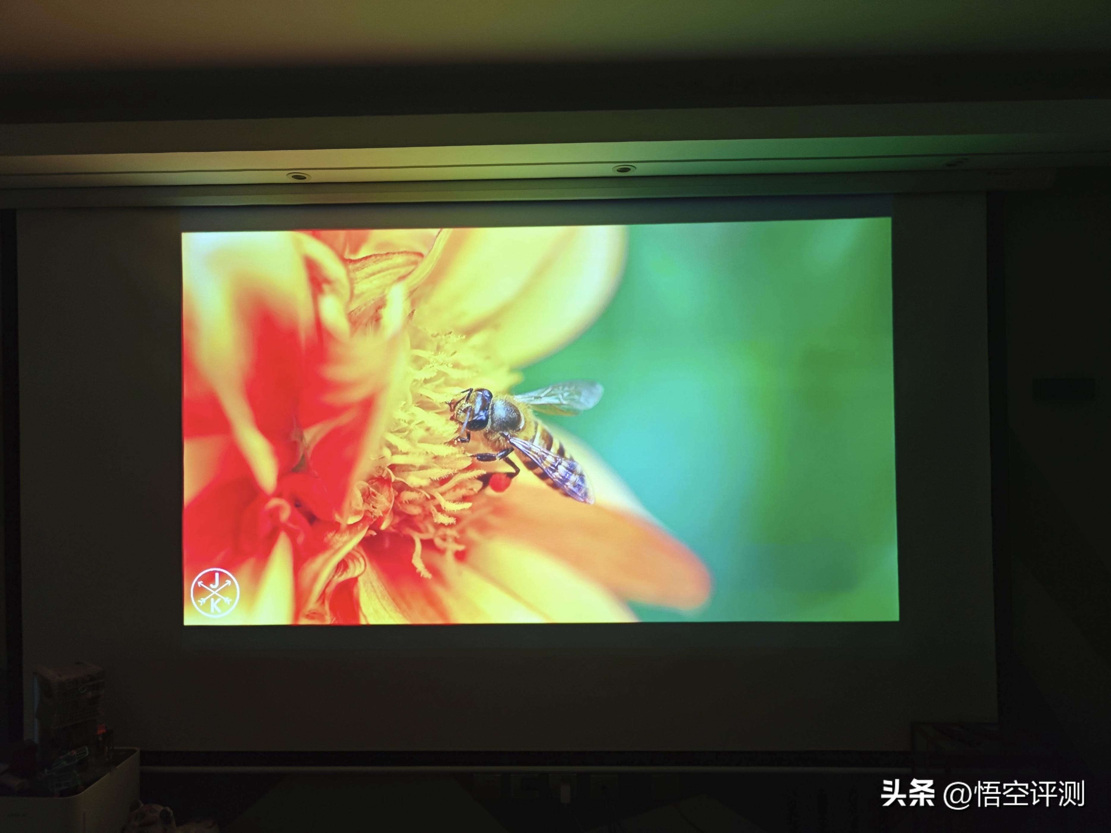 aocc1超短焦投影仪评测,3000亮度最高投影仪