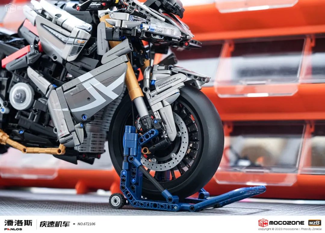 积木摩托车测评,纳扎雷摩托车积木测评