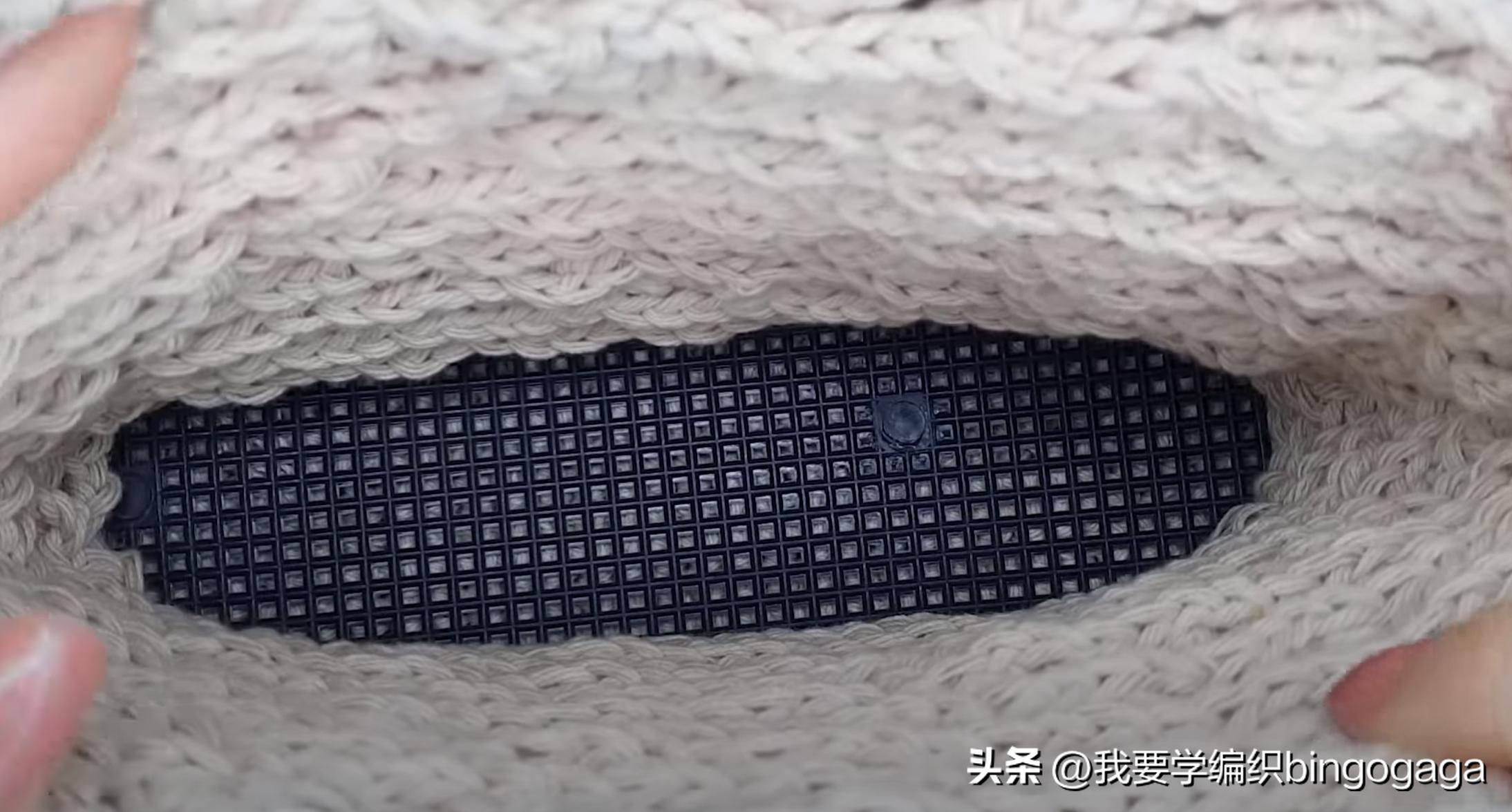 百搭时尚美人包编织教程,祖母方格包包的编织教程