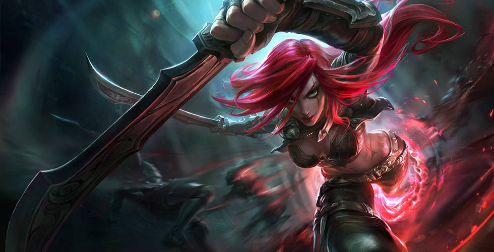 英雄联盟卡特一打五精彩操作,lol新版卡特连招顺序是什么