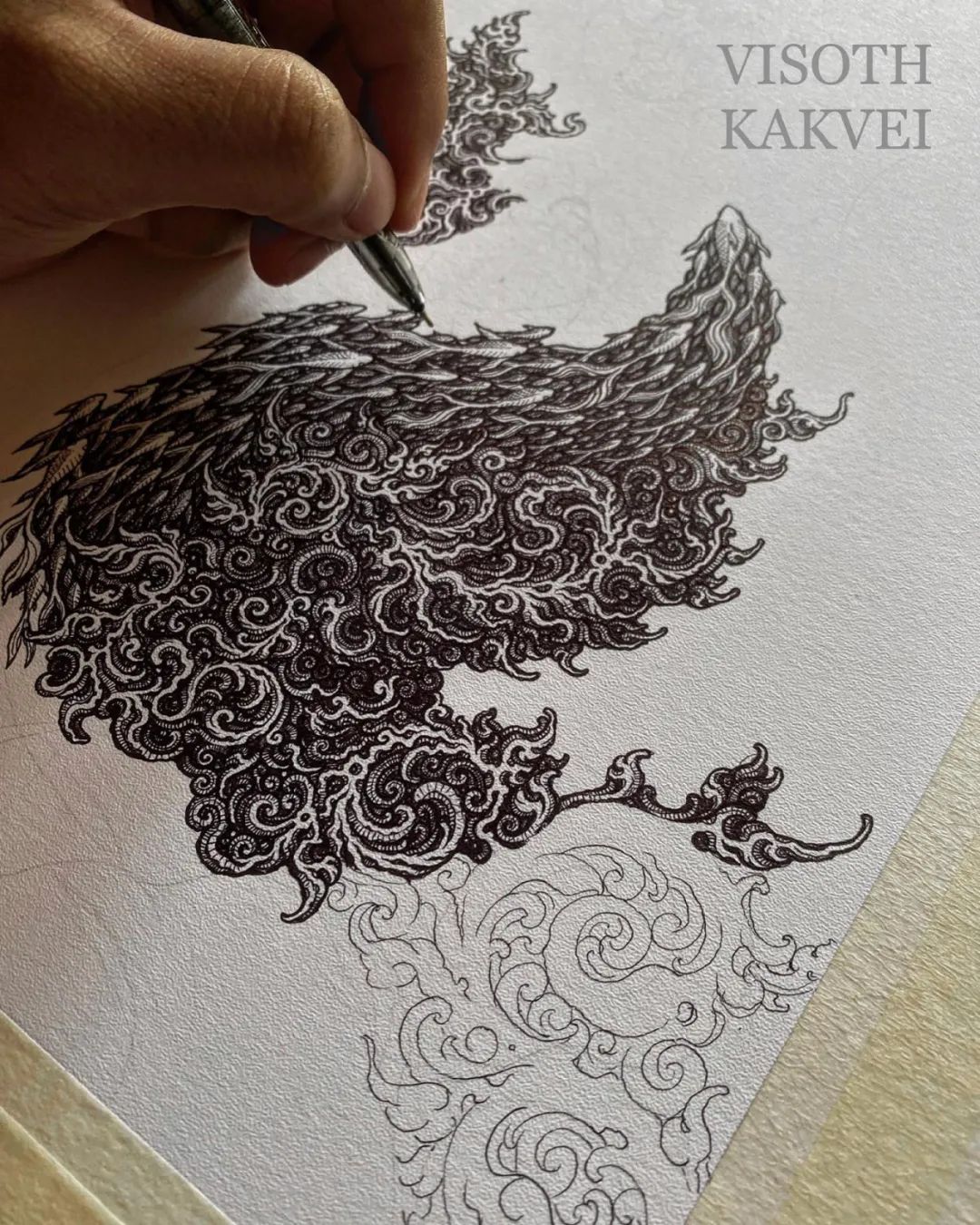 简单治愈强迫症画,让密集恐惧症非常难受的画