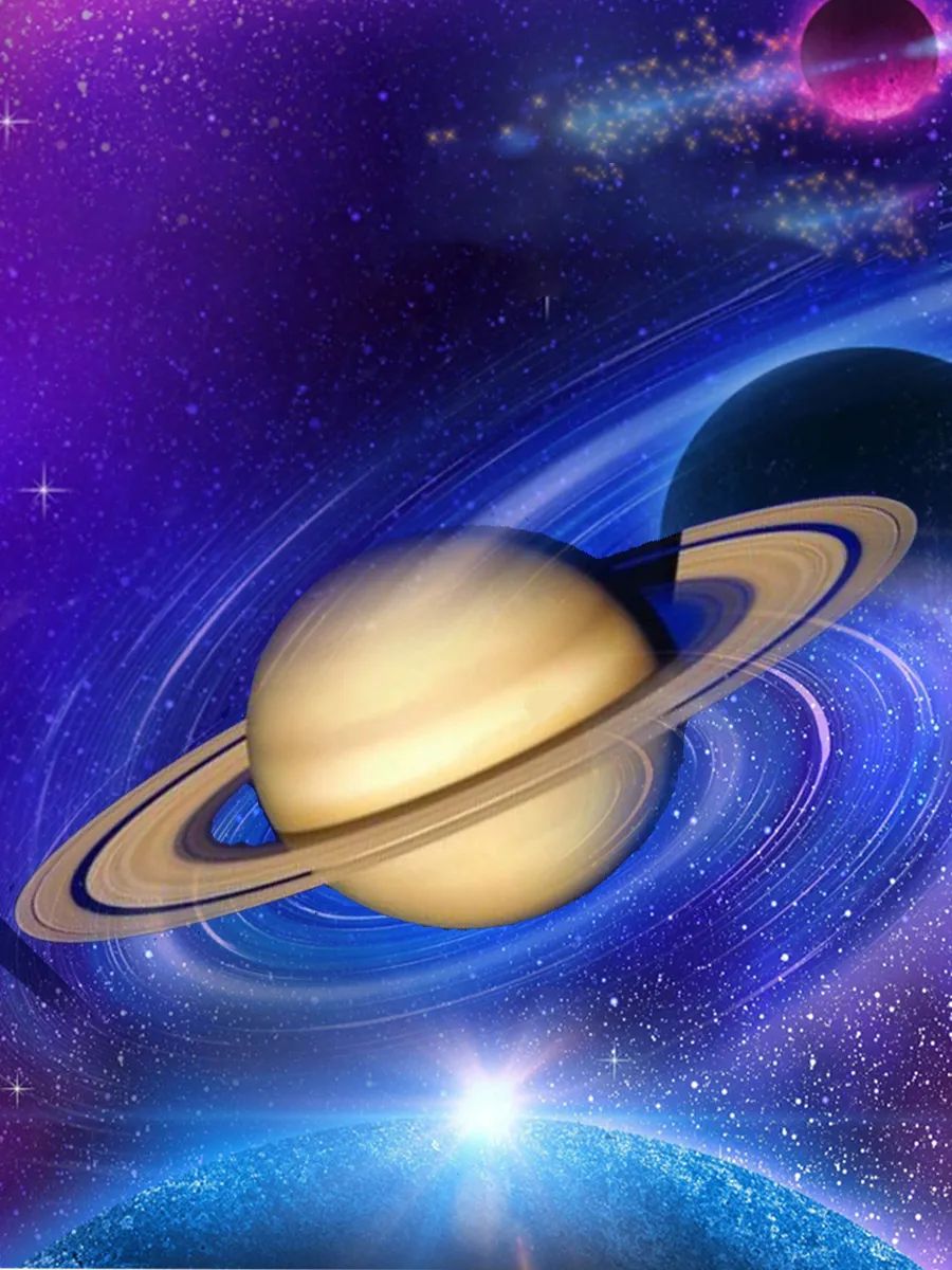 太阳系八大行星中土星,巨大圆环行星土星