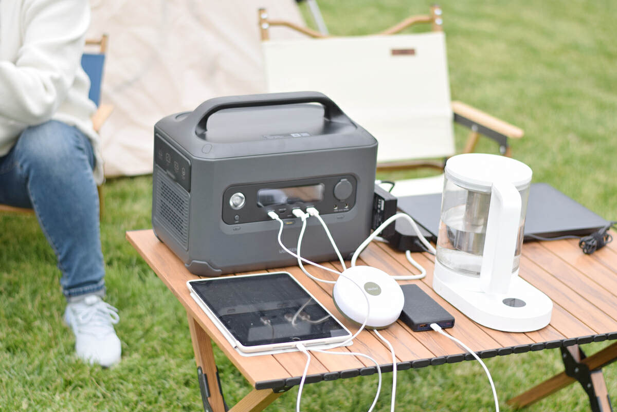 绿联户外电源gs1200实测,露营用户外电源推荐