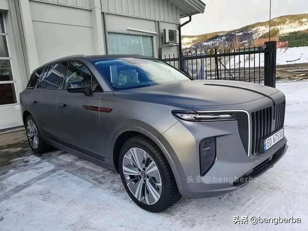 2022新款红旗e-hs9燃油版五座,红旗hs9出口多少钱