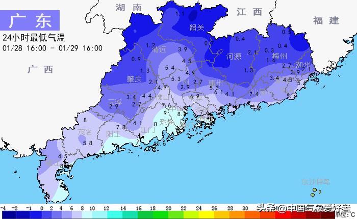 广东下一轮寒潮预测,广东寒潮最新