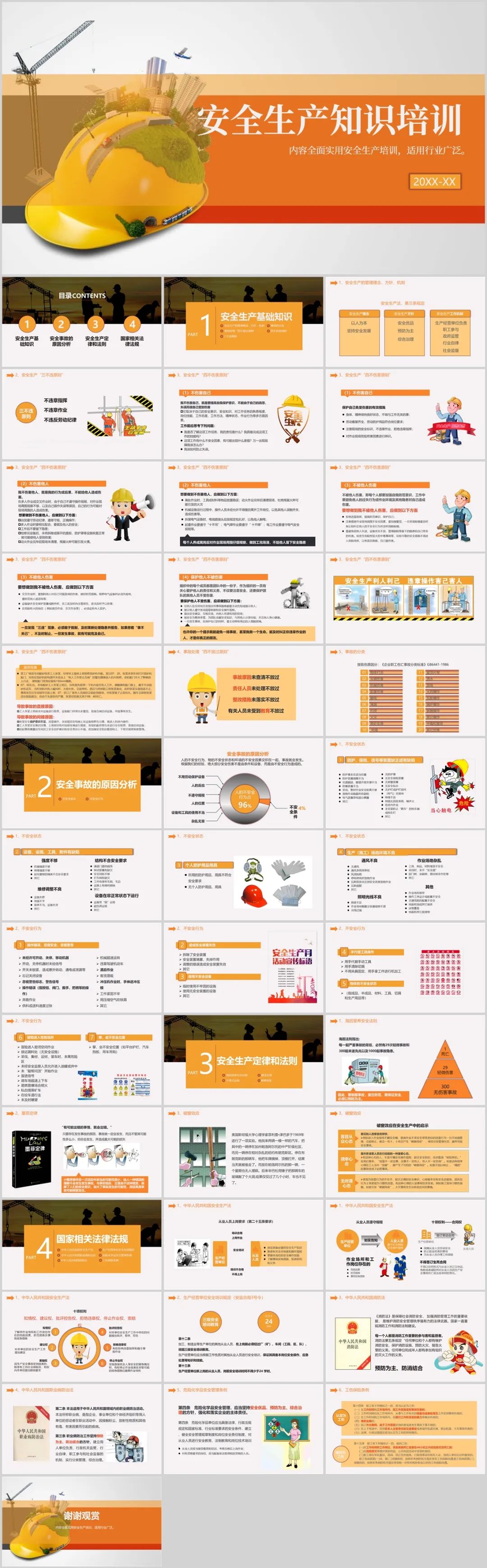 安全生产月ppt模板可编辑,安全生产月ppt模板大全免费