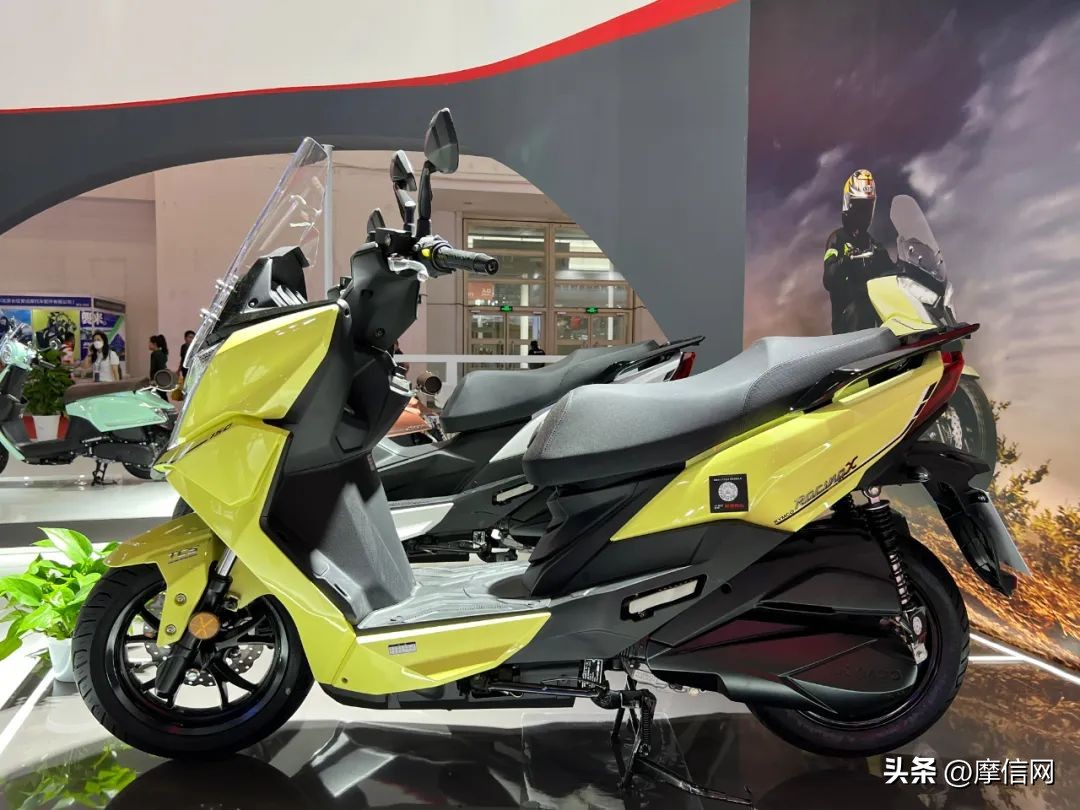 北京摩博会光阳st250试驾,北京摩展光阳krv150