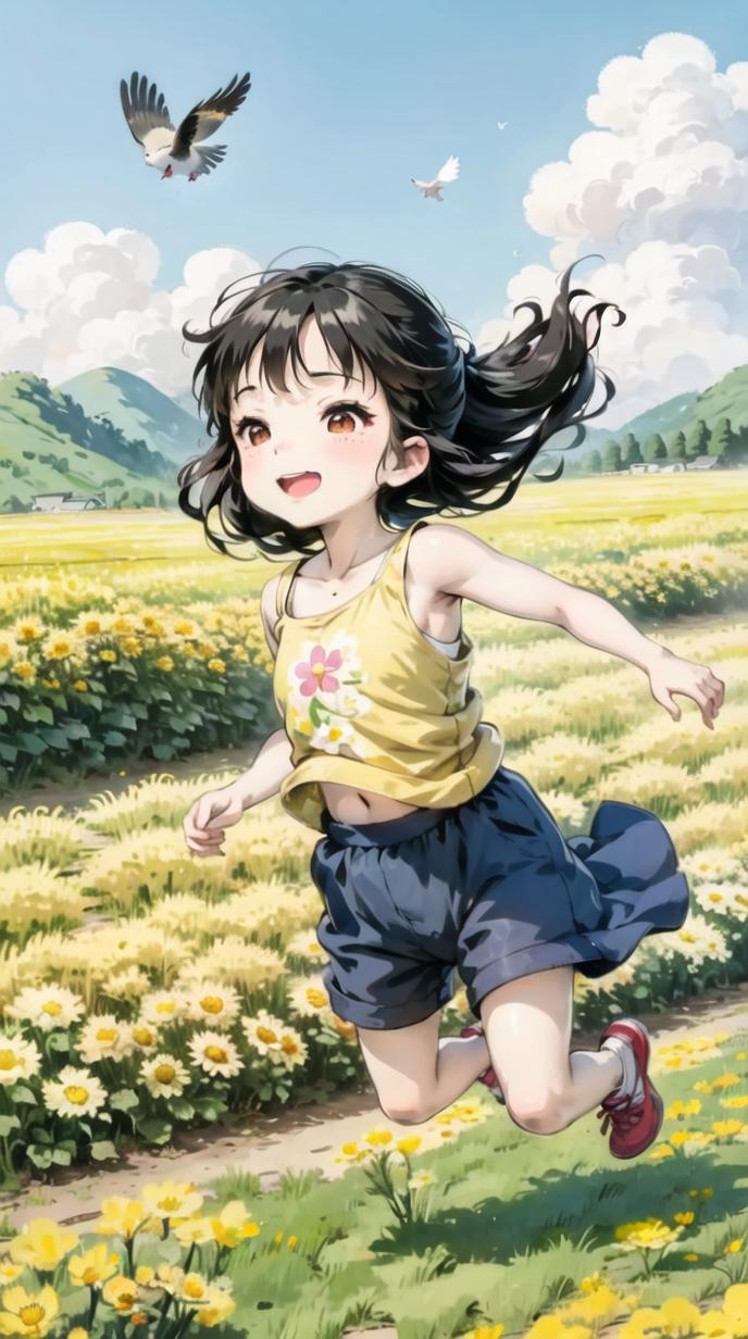 二次ai元少女壁纸,超清ai二次元壁纸