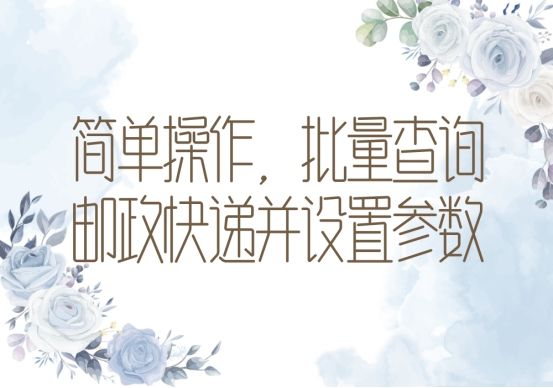 邮政快递怎么批量快递出去,邮政快递如何快速批量打单