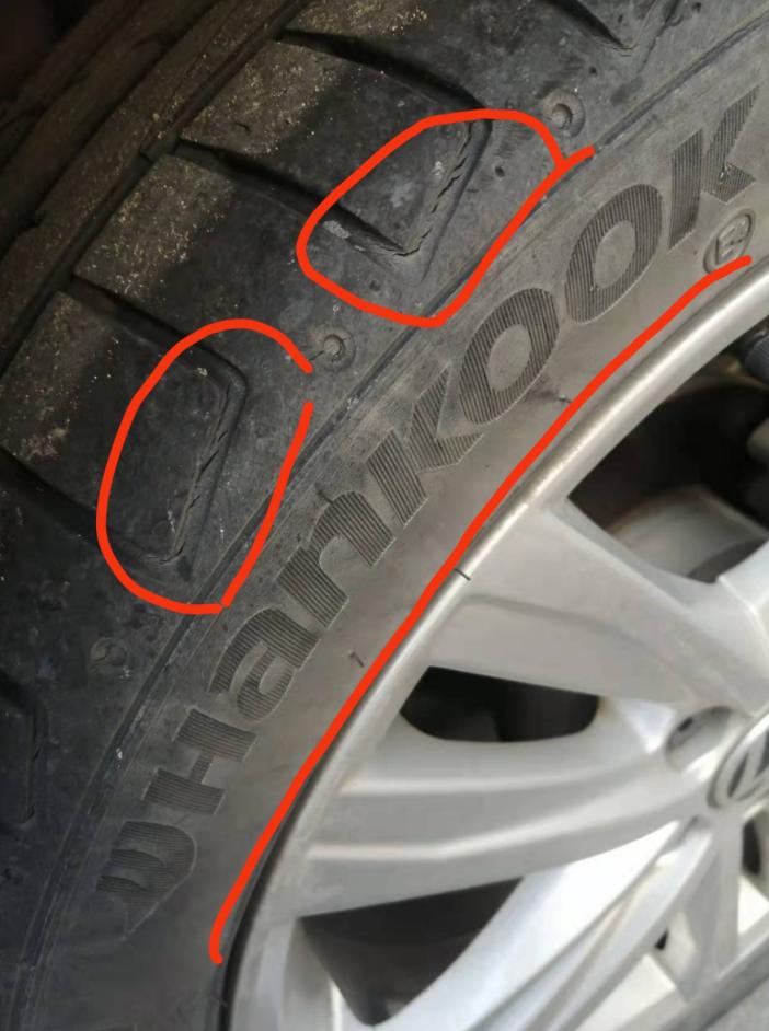 韩泰k117开裂问题,韩泰k117轮胎开裂