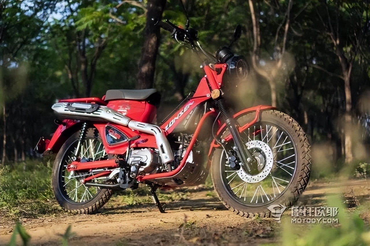 国产运动弯梁摩托车,宗申野米弯梁车架