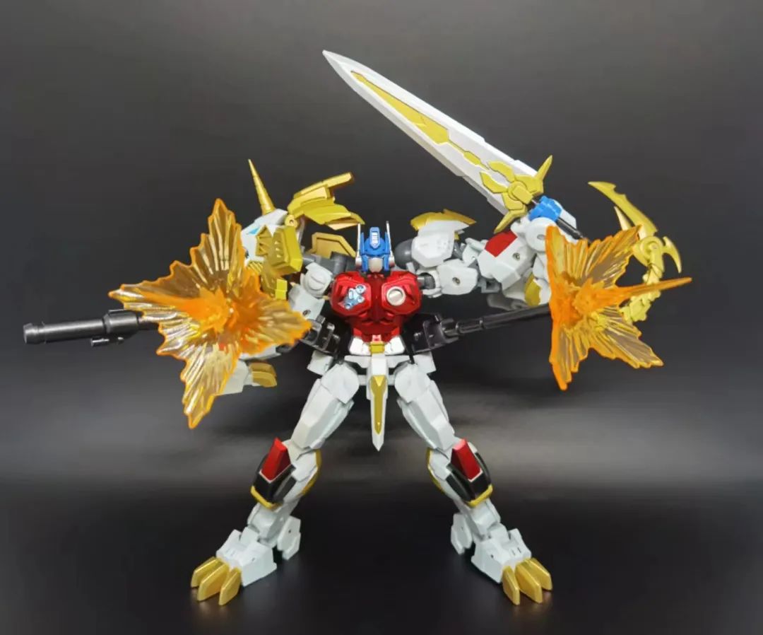 盘古模型白狮,盘古模型白狮擎天柱