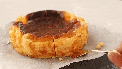 低脂橙香芝士蛋糕,爆浆芝士橙蛋糕