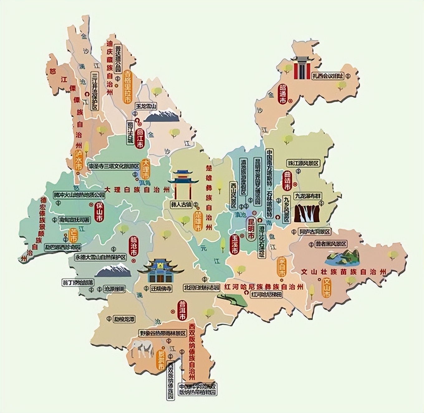 云南旅游攻略6天5晚大概费用多少,云南旅游攻略7天6晚多少钱