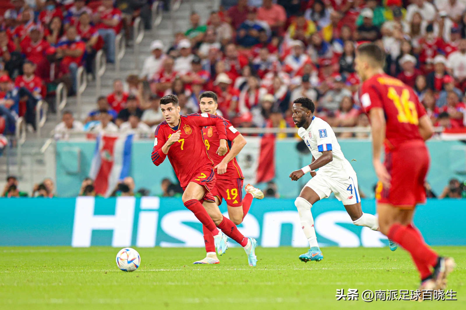 西班牙狂轰7球,西班牙七比零集锦