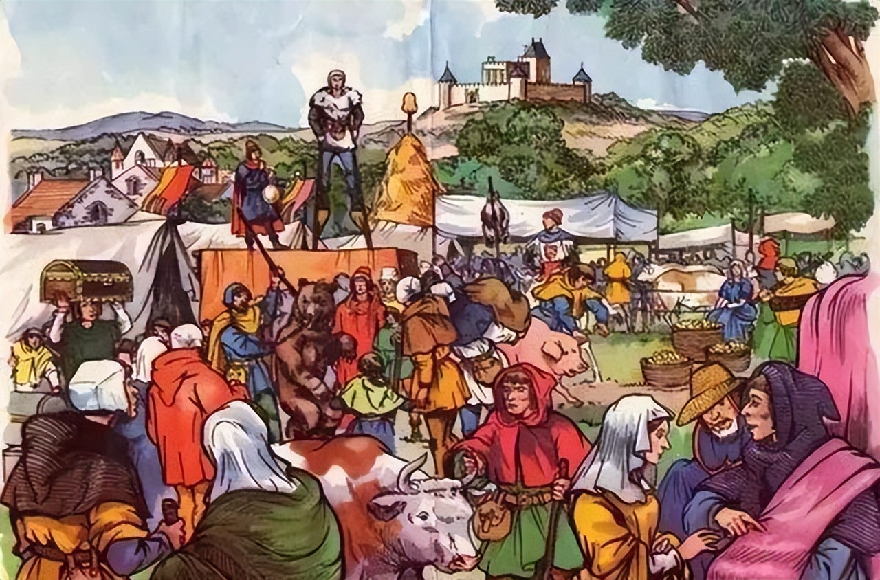 英国羊毛产业兴起,中世纪羊毛