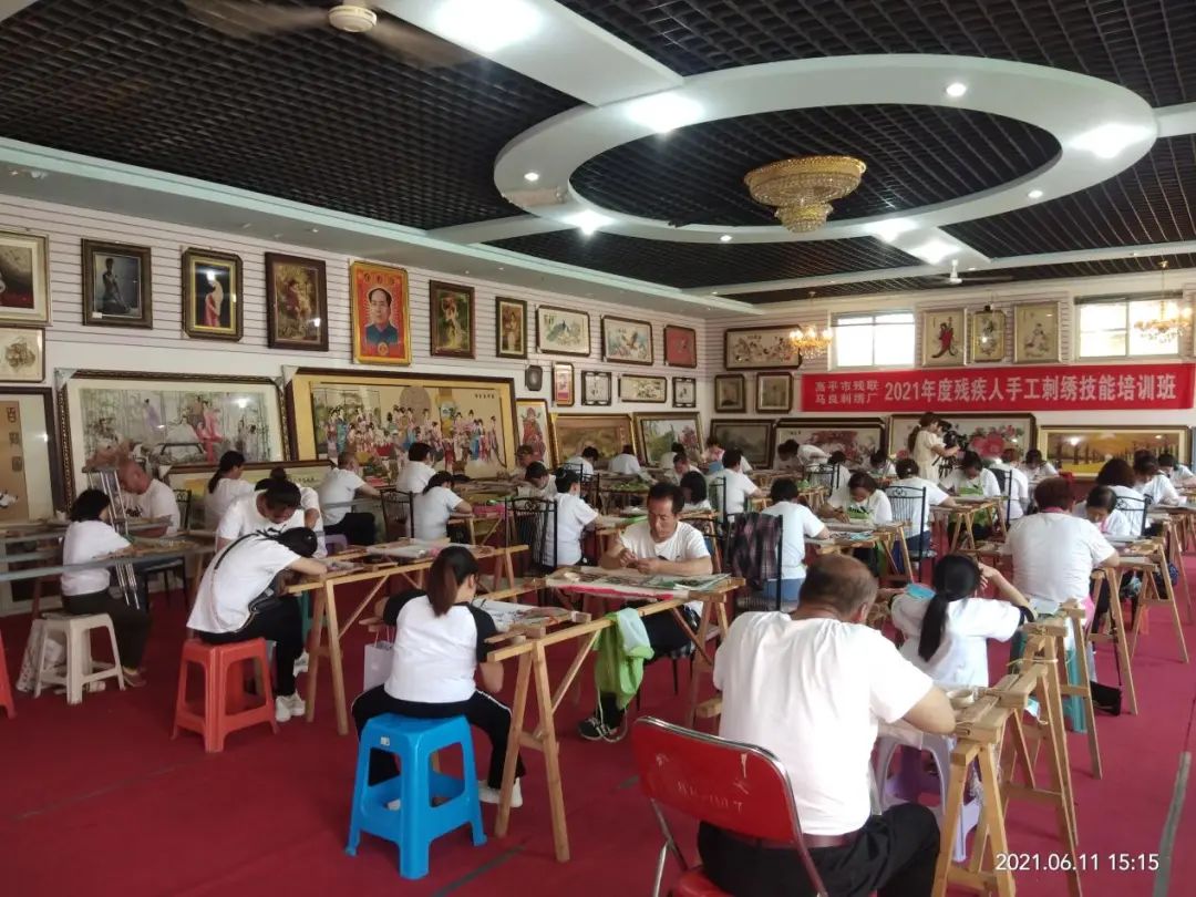 就业宣传年|真情服务显担当聚力助残暖人心——高平市马良刺绣厂