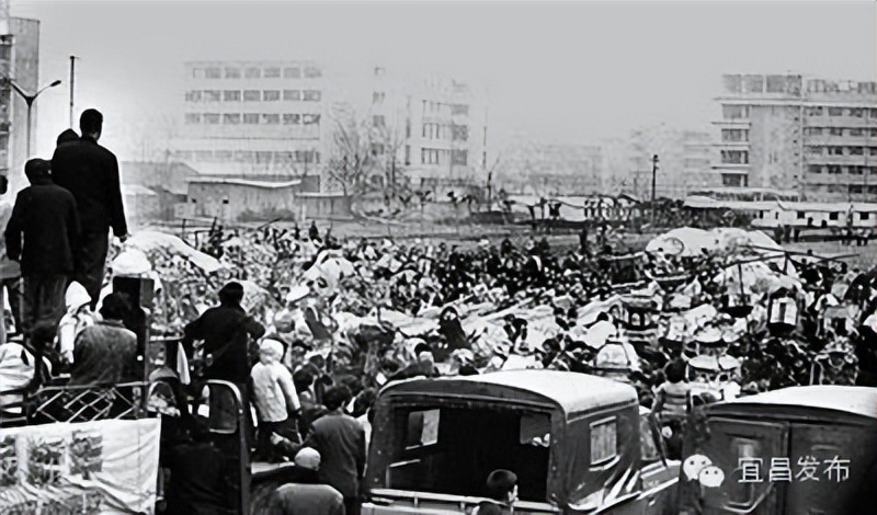 以前的宜昌步行街,宜昌汉正街