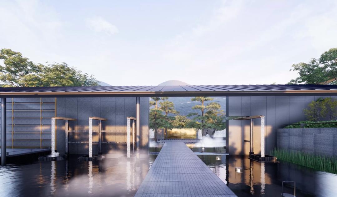 山居、温泉、禅意……重庆这个示范区将「美学艺术」刻进建筑里，