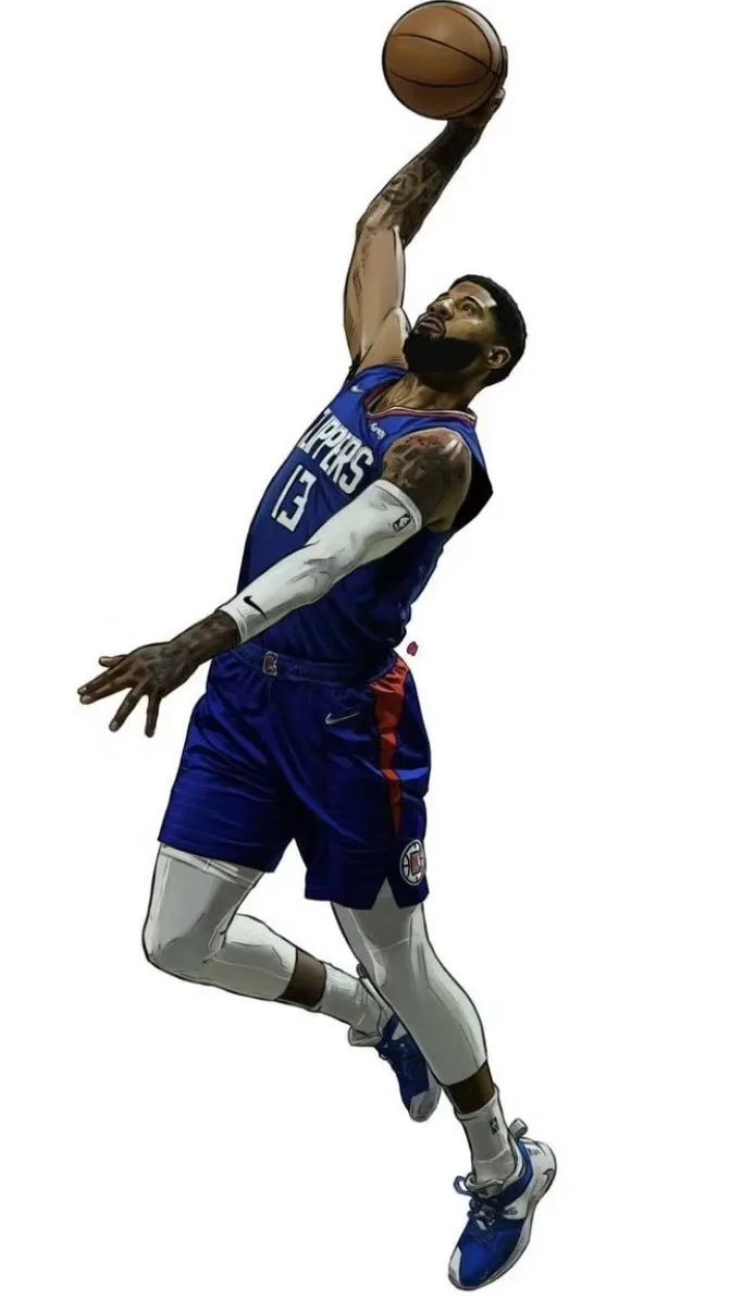 保罗乔治13号霸气高清壁纸,保罗乔治ipad壁纸