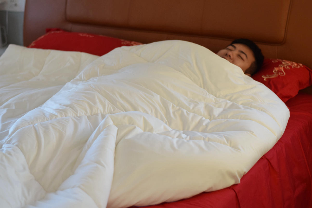 保暖抗菌防螨被——8H进口德绒进口被子体验