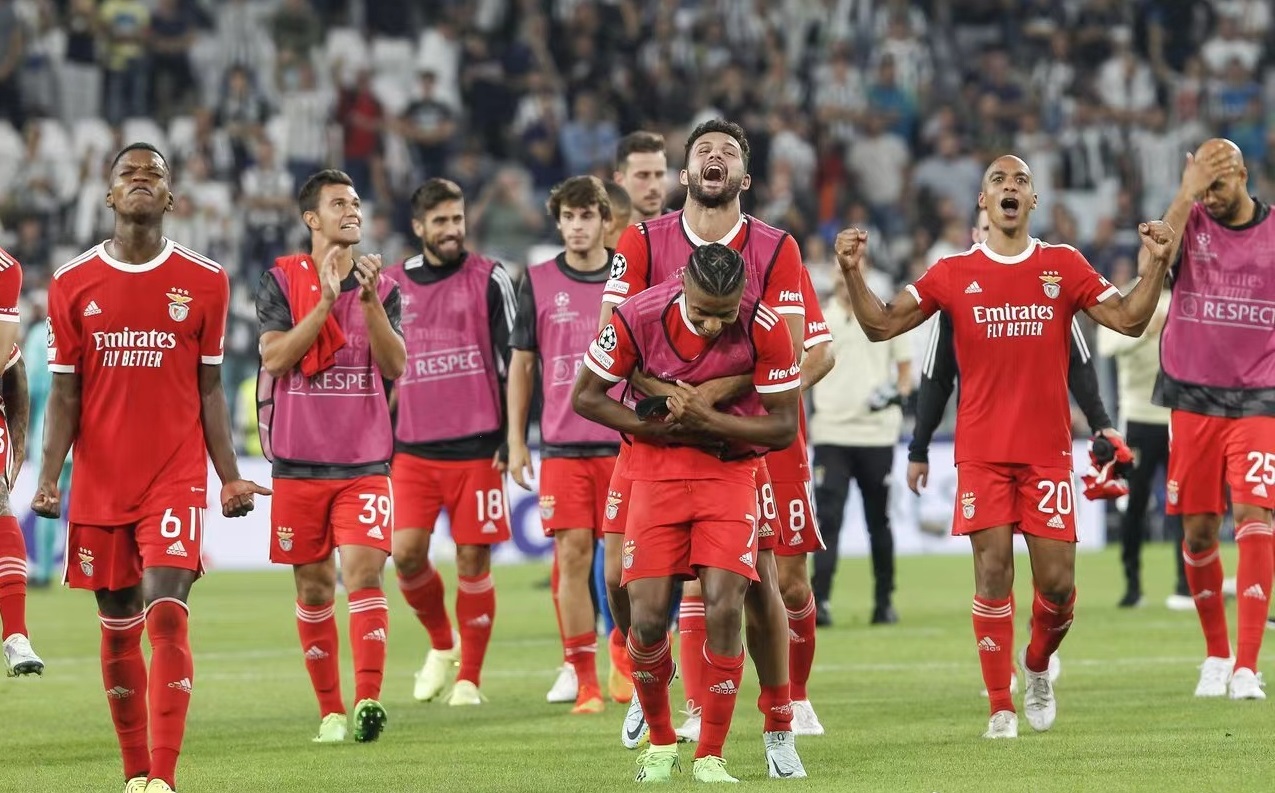 足坛黑店本菲卡,欧冠尤文不敌本菲卡