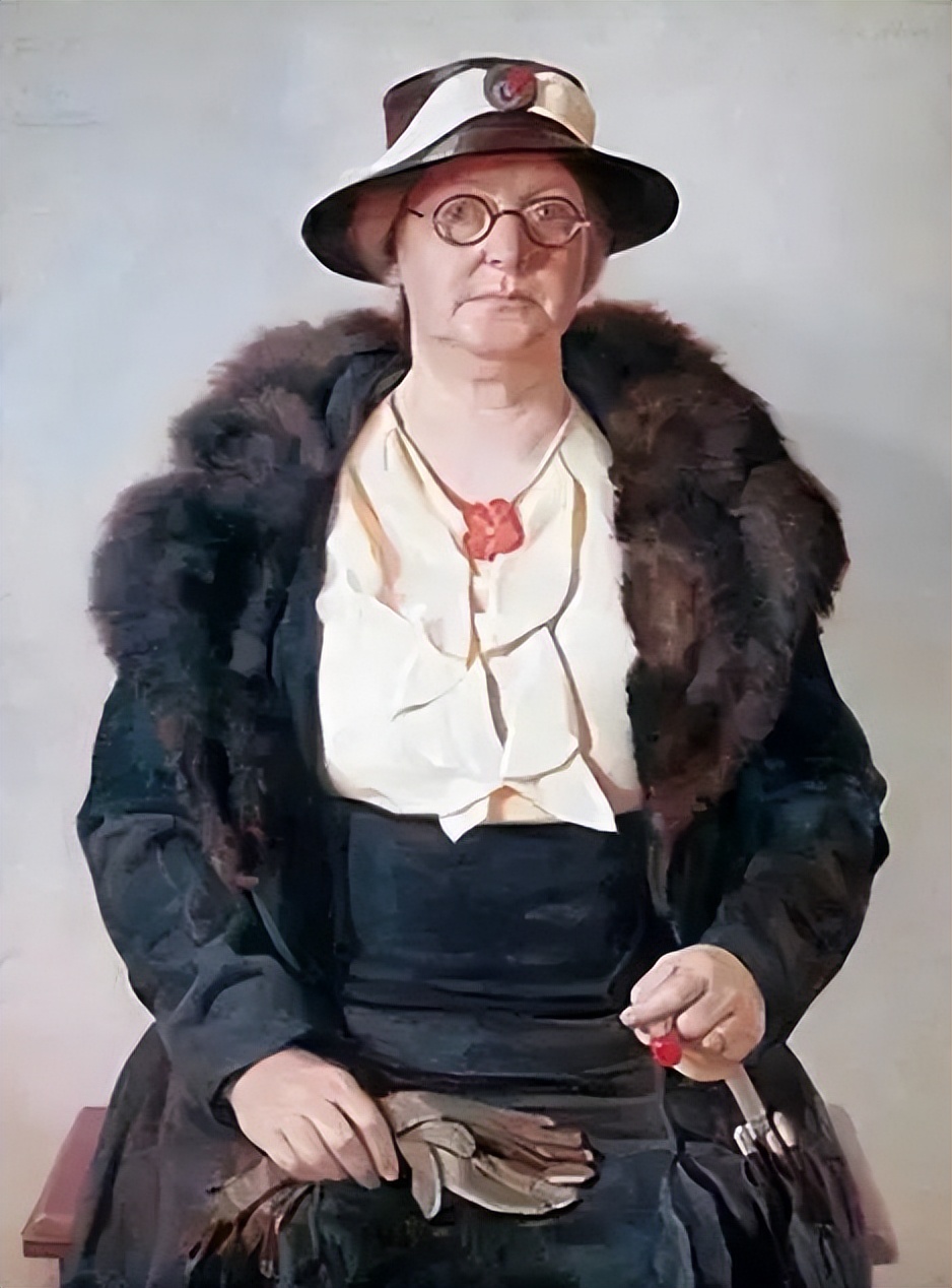 关于母亲的绘画大师,母亲节大师画中的母亲