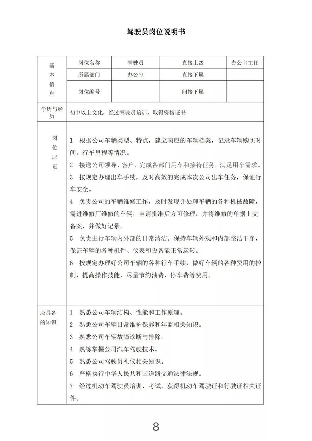 机电维修工岗位职责说明书,维修工岗位职责说明书