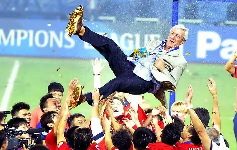 里皮对中国男足最新的表态,里皮解决中国足球的问题