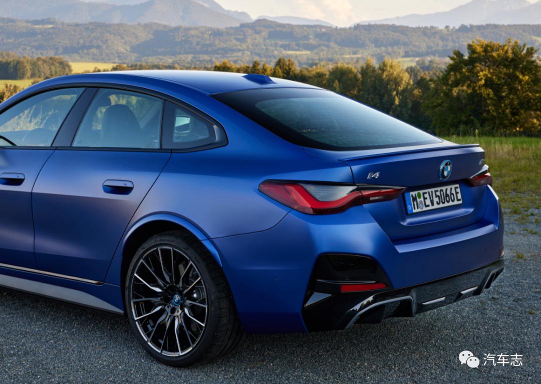 纯进口纯电轿跑宝马i4,新款宝马i4上市
