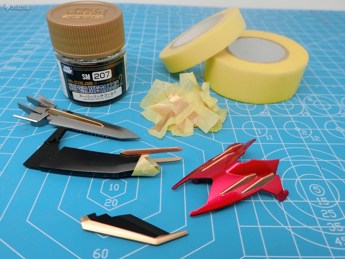 模型怎么做出电镀的效果,模型制作涂装技巧