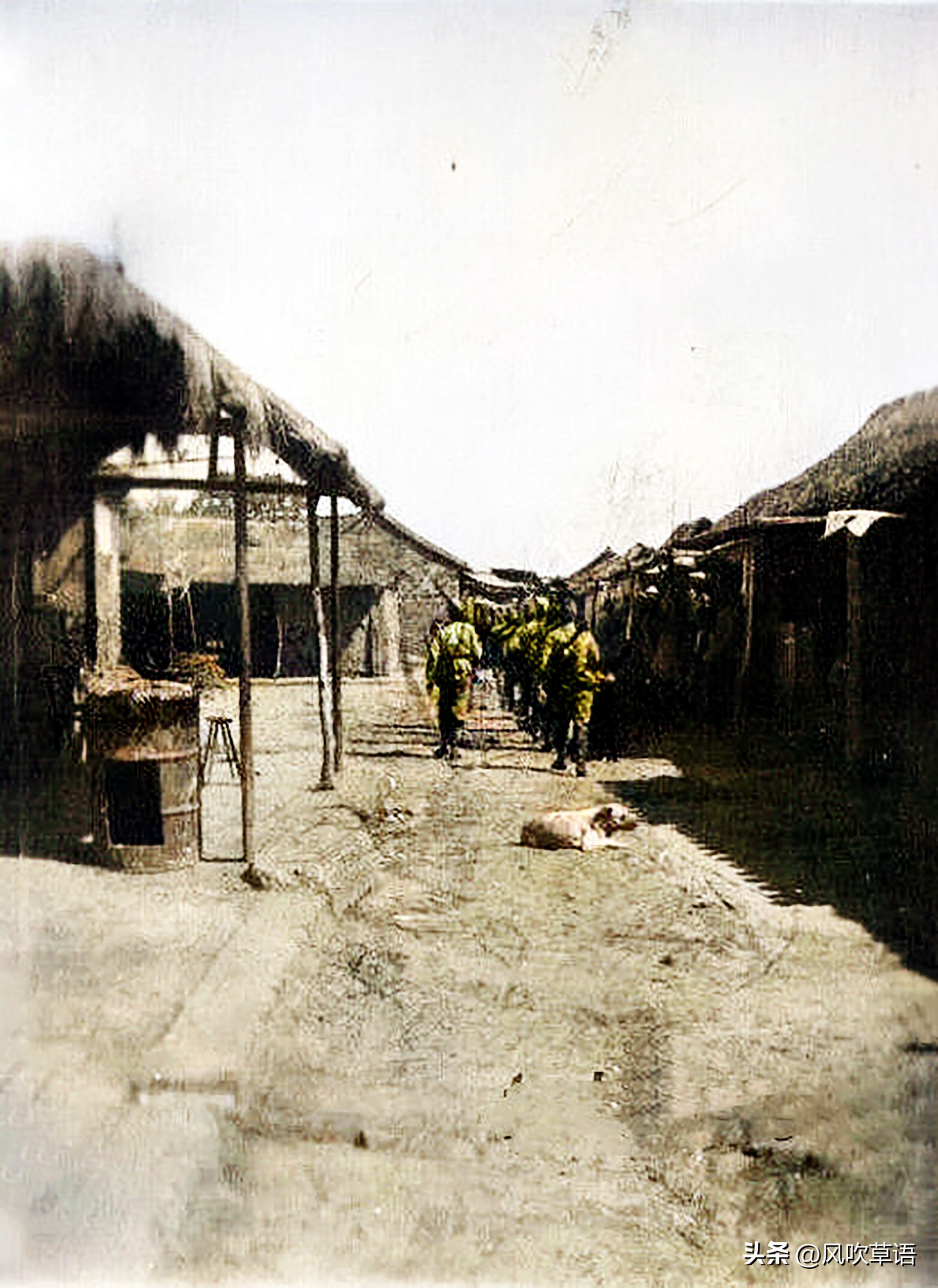 侵华战争大汉奸照片,侵华日军镜头中的汉奸